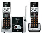 AT&T CL82213 DECT 6.0 Expandable Cordless Phone System with Digital Answering Machine