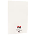 JAM Paper® Legal Card Stock, White Parchment, Legal (8.5" x 14"), 65 Lb, Pack Of 50 1 thumbnail image