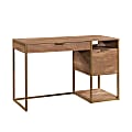 Sauder® International Lux 48"W Single Pedestal Computer Desk, Sindoori Mango 1 thumbnail image