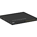 Netgear M4250-26G4F-PoE++ AV Line Managed Switch - 24 Ports - Manageable - 3 Layer Supported - Modular - 4 SFP Slots - 48.80 W Power Consumption - 1440 W PoE Budget - Optical Fiber, Twisted Pair - PoE Ports - 1U High - Rack-mountable, Table Top