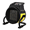Dura Heat 1500W Electric Forced-Air Utility Heater With Tilting Base, 7-3/4" x 8-7/16", Yellow/Black 1 thumbnail image