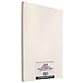 JAM Paper® Cover Card Stock, 11" x 17", 88 Lb, Strathmore Natural White Wove, Pack Of 50 Sheets