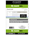 2025 AT-A-GLANCE® Monthly Planner Refill, 5-1/2" x 8-1/2", Traditional, January 2025 To December 2025, 481-685Y 1 thumbnail image