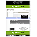 2025 AT-A-GLANCE® Monthly Planner Refill, 5-1/2" x 8-1/2", Traditional, January 2025 To December 2025, 481-685Y