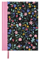 Office Depot® Brand Hard-Case Jumbo Journal, 10-1/2" x 8", College Ruled, 336 Pages (168 Sheets), Floral 1 thumbnail image