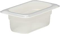 Cambro Translucent GN 1/9 Food Pan, 2-1/2"H x 4-1/4"W x 6-15/16"D, Pack Of 6 Containers 1 thumbnail image