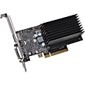 EVGA GeForce GT 1030 Graphic Card - 1.19 GHz Core - 1.43 GHz Boost Clock - 2 GB DDR4 SDRAM - Low-profile - Dual Slot Space Required - 64 bit Bus Width - Passive Cooler - DirectX 12, OpenGL 4.6, Vulkan - 1 x HDMI - 1 x Total Number of DVI (1 x DVI-D) 1 thumbnail image