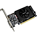 Gigabyte Ultra Durable 2 GV-N710D5-2GL GeForce GT 710 Graphic Card - 954 MHz Core - 2 GB GDDR5 - Low-profile - 64 bit Bus Width - Fan Cooler - OpenGL 4.5, DirectX 12 - 1 x HDMI - 1 x Total Number of DVI (1 x DVI-D) - Dual Link DVI Supported - PC 1 thumbnail image