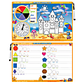 The Smart Dudes Spinnerz Double-Sided Children's Learning Mat, Colors And Shapes 1 thumbnail image