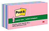 Post-it Greener Pop Up Notes, 3 in x 3 in, 12 Pads, 100 Sheets/Pad, Clean Removal, Sweet Sprinkles Collection