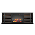 Ameriwood™ Home Hoffman Fireplace TV Stand For 70" TVs, Black 1 thumbnail image
