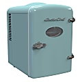 Arctic Chef® 0.5-Cu. Ft. Retro Personal Mini Fridge Cooler, Blue 1 thumbnail image