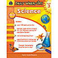 Teacher Created Resources Daily Warm-Ups Science Book, Grade 3