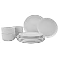 Staub 12-Piece Ceramic Dinnerware Set, White 1 thumbnail image