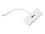 Tripp Lite 3-Port USB C Hub Adapter w/ x3 USB-A Ports & Micro SD & SD / MMC Memory Reader USB 3.1 Gen 1 Hub, USB Type C, USB-C, USB Type-C - Hub - 3 x USB 3.1 - desktop