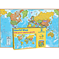 Round World Products World Map Jigsaw Puzzle, 24" x 36"