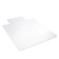 Deflecto EconoMat Chair Mat For Hard Floors, Standard Lip, 36" x 48", Clear