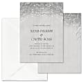 Custom Wedding & Event Invitations With Envelopes, Wooden Sparkle, 5" x 7", Box Of 25 Invitations