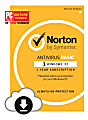 Norton™ Antivirus Basic 2017, For 1 Device, For PC, 1-Year Subscription, Download