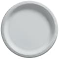 Amscan Paper Plates, 10”, Silver, 20 Plates Per Pack, Case Of 4 Packs 1 thumbnail image