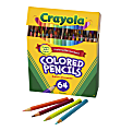 Crayola® Kids' Color Choice Short Color Pencil Set, Box Of 64 1 thumbnail image