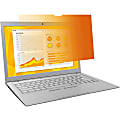 3M?¢ Gold Privacy Filter for 14" Widescreen Laptop with High Resolution Display (1920x1080) - For 14" Widescreen Notebook - 16:9 - Gold, Glossy 1 thumbnail image