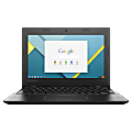 Lenovo™ IdeaPad® 100s Laptop, 11.6" Screen, Intel® Celeron®, 2GB Memory, 16GB Solid State Drive, Google™ Chrome 1 thumbnail image