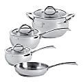 Oster Cookware Set, Derrick 7-Piece, Silver 1 thumbnail image
