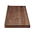 Eurostyle Bianca 36" Floating Shelf, Walnut 1 thumbnail image