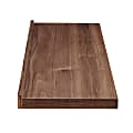 Eurostyle Bianca 36" Floating Shelf, Walnut