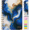 2026 Excello Brands Hardcover Fashion Daily/Weekly/Monthly Planner, 8.5" x 11", Dark Blue Marble November 2025 - December 2026, (FSHN-CY26-58-23) 1 thumbnail image