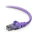 Belkin High Performance - Patch cable - RJ-45 (M) to RJ-45 (M) - 6 ft - UTP - CAT 6 - molded, snagless - purple - for Omniview SMB 1x16, SMB 1x8; OmniView SMB CAT5 KVM Switch