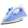 Impress Compact And Lightweight Steam And Dry Iron, 3-1/2" x 4-1/2" x 9-1/4", Blue/White