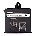 Samsonite® Foldable Luggage Cover, 9"H x 7 7/8"W x 1 9/16"D, Black 1 thumbnail image