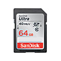 SanDisk® Ultra Plus SDSDUP-064G-A46 SDXC Memory Card, 64GB