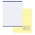 Medicaid-Compliant Medium Security Laser Prescription Forms, Full Sheet, 1-Up, 8-1/2" x 11", Blue, Pack Of 1,000 Sheets 1 thumbnail image