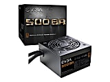 EVGA 500 BR - Power supply (internal) - ATX12V / EPS12V - 80 PLUS Bronze - AC 100-240 V - 500 Watt - active PFC 1 thumbnail image