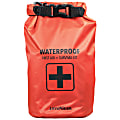 Life+Gear Piece Dry Bag First Aid & Survival Kit, 11-1/2”H x 9”W x 5-1/2”D. Red, Set Of 130 Pieces 1 thumbnail image