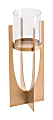 Zuo Modern Equis Candle Holder, 11 1/4"H x 4 5/16"W x 4 5/16"D, Gold