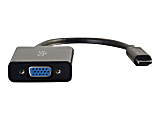 C2G Mini HDMI to VGA Adapter - Mini HDMI to VGA Converter - Male to Female - Video converter - HDMI - VGA - black