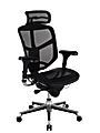 WorkPro® Quantum 9000 Series Ergonomic Mesh High-Back Executive Chair, Black, BIFMA Compliant