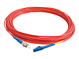 C2G 5m LC-ST 9/125 Simplex Single Mode OS2 Fiber Cable TAA - Red - 16ft - Patch cable - LC single-mode (M) to ST single-mode (M) - 5 m - fiber optic - simplex - 9 / 125 micron - OS2 - red