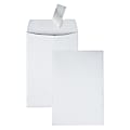 Quality Park® Redi-Strip™ Catalog Envelopes, 6 1/2" x 9 1/2", Self-Adhesive, White, Box Of 100