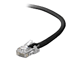 Belkin Cat. 5E UTP Patch Cable - RJ-45 Male - RJ-45 Male - 6" - Black 1 thumbnail image