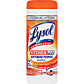 Lysol Kitchen Pro AntiBacteria Wipes - Wipe - 30 / Canister - 6 / Carton - White