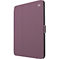 Speck Balance FOLIO Carrying Case (Folio) for 11" Apple iPad Pro (2018) Tablet - Plumberry Purple, Crushed Purple, Crepe Pink