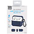 iLive Airpods Pro™ Sleeve With Carabiner, Blue, IA50X1IND 1 thumbnail image
