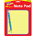 Trend® Note Pad, 5" x 5", Note Paper, Unruled, 25 Sheets