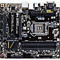 Gigabyte Ultra Durable GA-B150M-D3H GSM Desktop Motherboard - Intel Chipset - Socket H4 LGA-1151 - 64 GB DDR4 SDRAM Maximum RAM - DIMM, UDIMM - 4 x Memory Slots - Gigabit Ethernet - 4 x USB 3.0 Port - HDMI - DVI - 6 x SATA Interfaces 1 thumbnail image