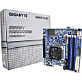 Gigabyte MB10-DS0 Server Motherboard - Intel Chipset - Socket BGA-1667 - Mini ITX - Intel Xeon D-1541 - 32 GB DDR4 SDRAM Maximum RAM - UDIMM, RDIMM, DIMM - 4 x Memory Slots - Gigabit Ethernet - 6 x SATA Interfaces